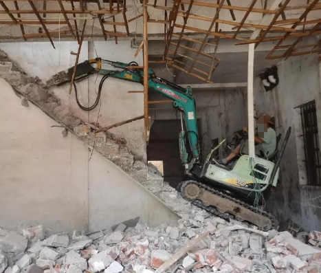 沭阳挖机拆除